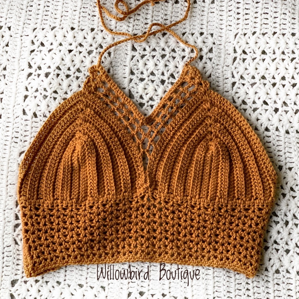 Crocheted Crop Halter